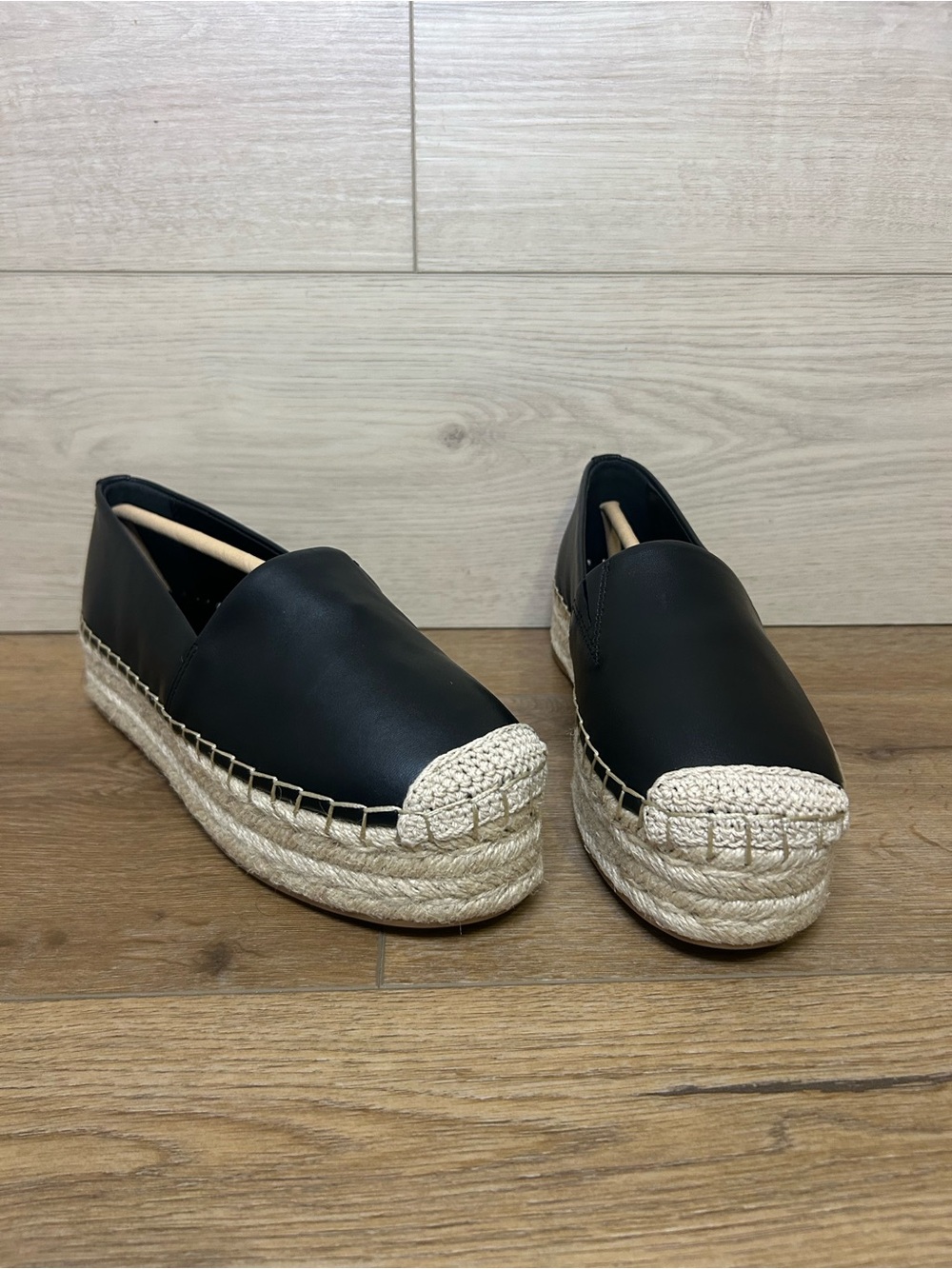 MICHAEL Michael Kors Lynn Espadrille Women's Shoes Black 7.5